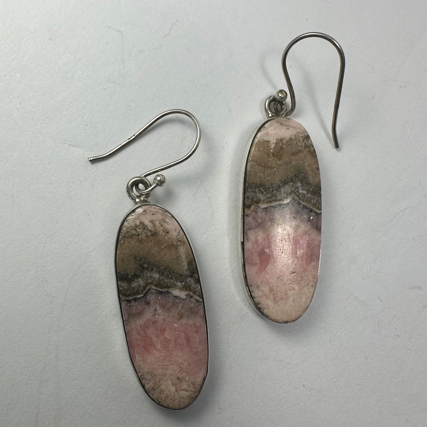 Rhodonite Earring