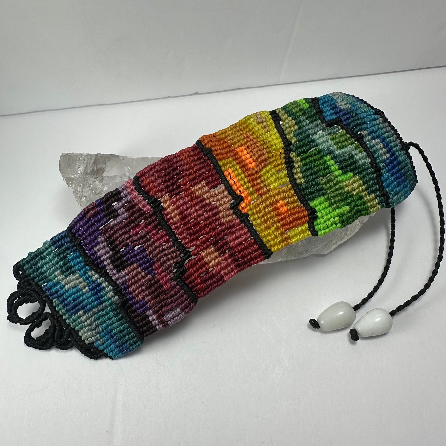 Hand Woven Rainbow Bracelet