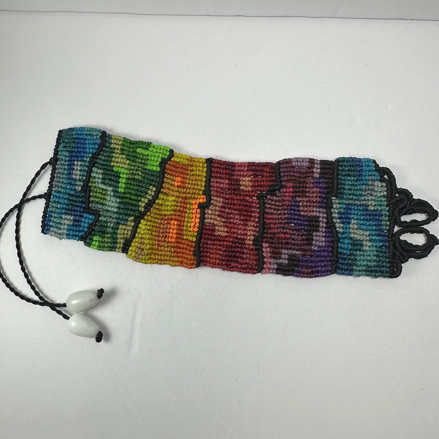 Hand Woven Rainbow Bracelet