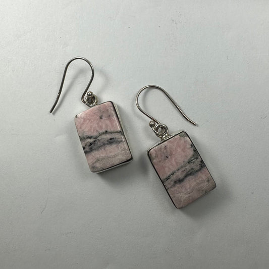 Rhodonite Earrings