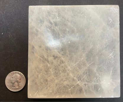 Selenite Crystal Charging Plate 10cm