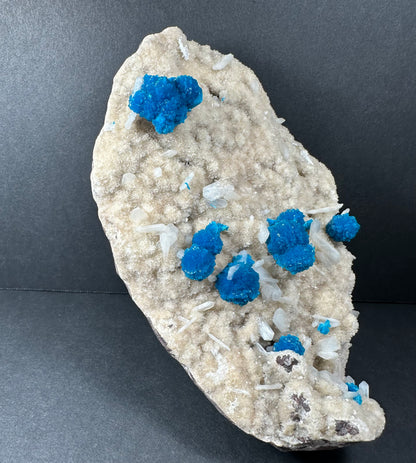 Cavansite with Stilbite on Matrix Maharashtra, Pune, India