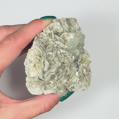 Aquamarine with Muscovite and Albite from Shigar Valley, Skardu, Pakistan