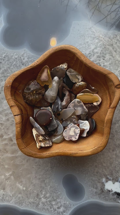 Assorted Polished Agate Pieces