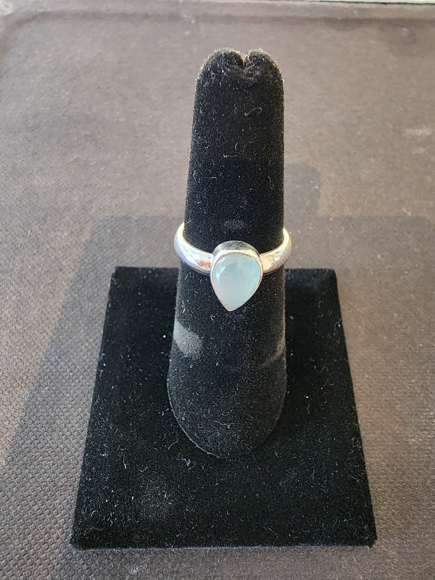 Aquamarine Ring in .925 Sterling Silver