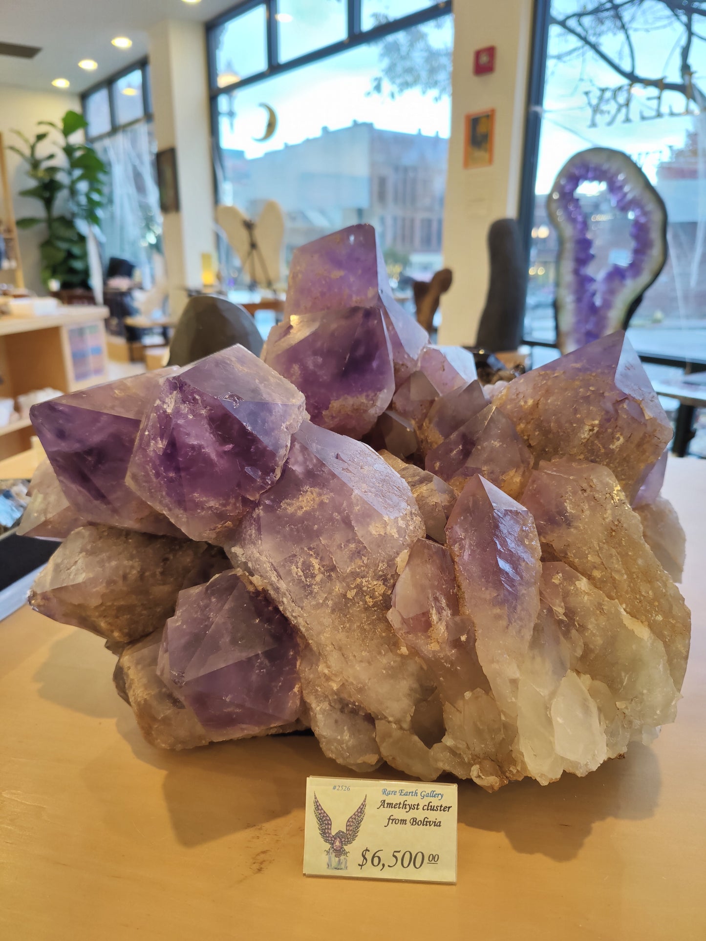 79.7 Lb Bolivian Amethyst